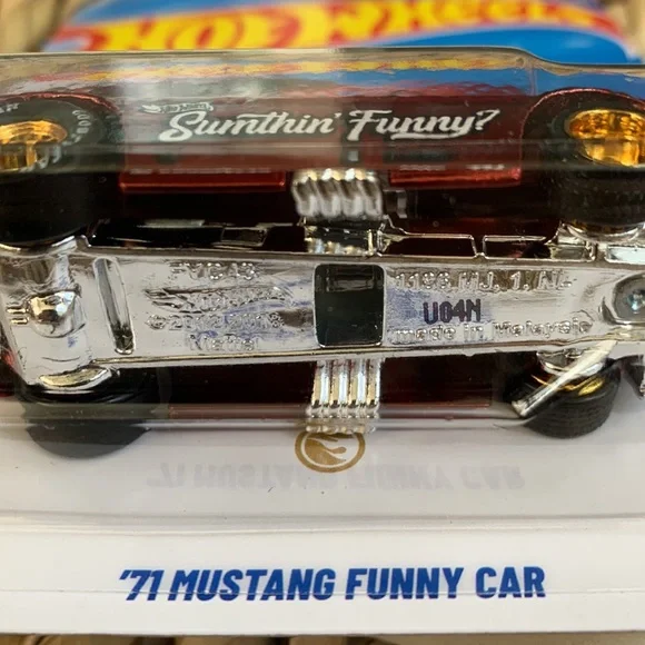 Hot Wheels 2025 Case H Super Treasure Hunt STH '71 Mustang Funny
